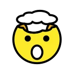 Exploding Head SVG Icon